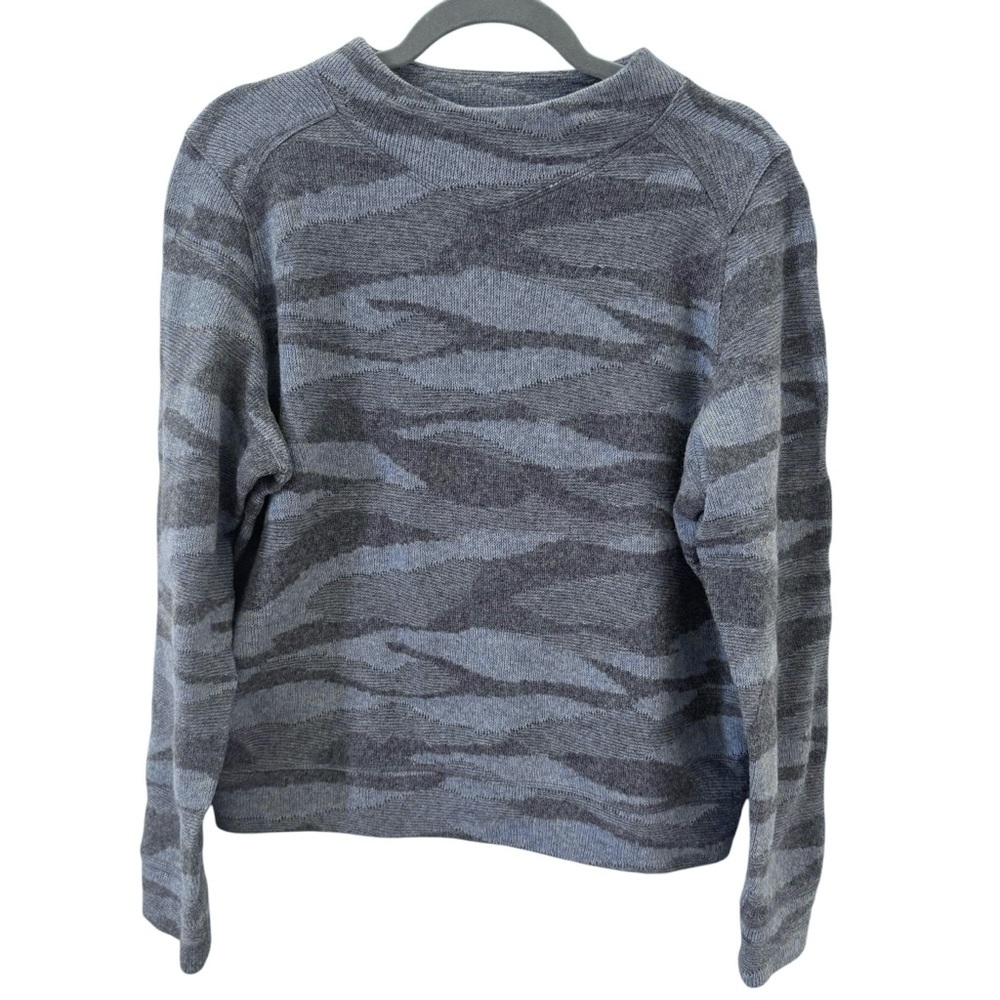prAna Snowbound Wool Blend Sweater in Nightshade Size M - Picture 2 of 9